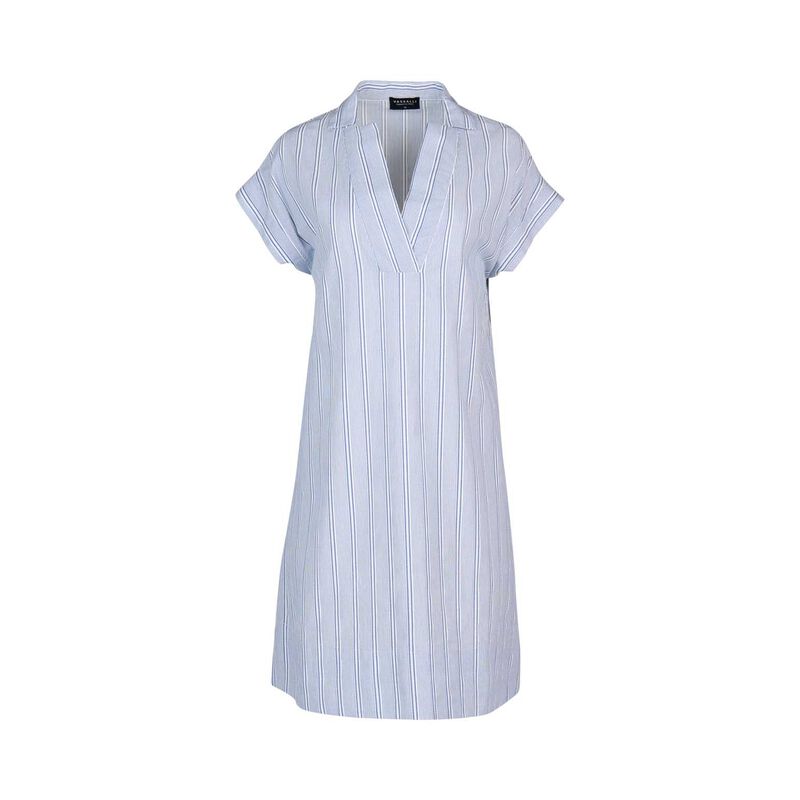 Vassalli Collared Dress With Drop Shoulder image number 2